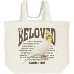 オカメインコ・ルチノー/鳥/ペットシリーズ/キャンバスバッグ・Lエコバッグ