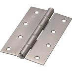 建築金物 建築蝶番 ＴＲＵＳＣＯ　ステンレス製厚口蝶番　ナイロンリング入　全長１２７ｍｍ　（２個入）　  (ST-888NR-127HL)