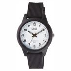 シチズン時計 腕時計 シチズン Q&amp;Q アナログ カラーウォッチ 防水 ウレタンベルト V01A-016VK ブラック
