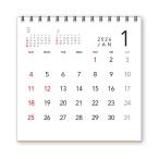 【卓上カレンダー 2026】スクエア120 卓上カレンダー