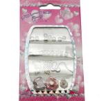 デコパーツセット★　セレブ風にデコれちゃう・*_..。o○☆　【蝶々・バラ・ダイヤレーン】