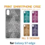 ショッピングgalaxy s7 edge ケース Galaxy S7 edge ケース カバー スマホケース SC-02H SCV33 グランジ ダメージ sc02h scv33 ギャラクシー 片面