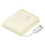 パナソニック 電気毛布 掛け敷き兼用 室温センサー搭載 8段階温度調節 ダニ対策 抗菌防臭 丸洗い可 シングル 188×137cm ベージュ DB-RC40M-C