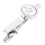 ホワイト フリーメイソン ネクタイピン タイバー タイピン n01962