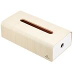 ヤマト工芸 ティッシュボックス 「ソフトパック用ティッシュケース」 ホワイト YK15-107