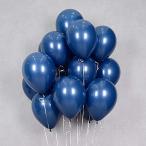 12インチラウンド風船　30cmバルーン 30個入り　スタンダードネイビブルー　青