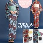 ハート花柄トランプ柄 レディース 浴衣3