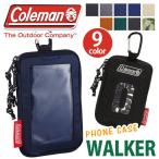 ショルダーバッグ Coleman コールマン WALKER ウォーカー PHONE CASE フォンケース スマートフォンケース ショルダー ポーチ メンズ