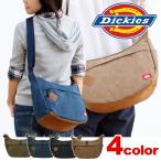 ウエストバッグ Dickies ディッキーズ ショルダーバッグ 多機能ポケット 味のある綿帆布素材 ラウンドショルダー ななめがけ 男女兼用 DK-B-02 送料無料
