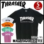 Tシャツ スラッシャー THRASHER ロゴ マグロゴ メンズ 半袖 白 黒 送料無料 ブランド レディース 旅行