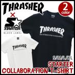 スラッシャー コラボ Tシャツ THRASHER メンズ 半袖 おしゃれ STARTER スターター 送料無料 ブランド レディース