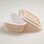 (400枚) どんぶり容器 どん重 赤木目セット 青葉紙業 00429212