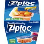 (6点) 保存容器 ジップロック コンテナー 長方形820ml 10個入 旭化成ホームプロダクツ 00630366