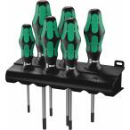 Wera Bore-TORXドライバーセット【6本組】イジリ止め付〔367/6TORX BO〕138250