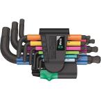 Wera(ヴェラ ウェラ ベラ)レインボーHex-Plus六角棒レンチセット9本組 950/9 Hex-Plus Multicolour〔950SPKS/9SM-Multicolour〕133164