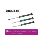 Wera   2050/3-NB  精密ドライバープラスドライバーセット