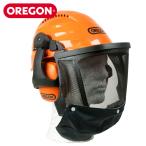 ショッピングヘルメット OREGON 高性能ヘルメット ワイポア 562413 頭部 顔面 防護 防護材 安全 保護 林災防 バイザー  オレゴン 【送料無料】