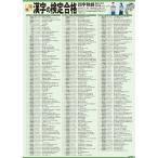 PROCEEDX иероглифы. сертификация соответствие требованиям .2 класс меры Ёдзидзюкуго A2 размер учеба постер сделано в Японии 1202