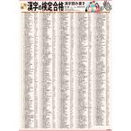 PROCEEDX иероглифы. сертификация соответствие требованиям .2 класс меры иероглифы считывание и запись A2 размер учеба постер сделано в Японии 1205