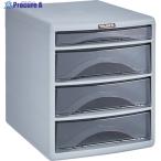 ショッピングTRUSCO TRUSCO プラスチックレターケース A4浅型1段、深型3段  ▼000-0663 PA4-SW4  1台