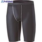 おたふく BT冷感 パワーストレッチ ハーフパンツ ブラック M  ▼102-7409 JW-630-BK-M  1枚