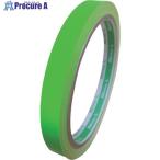 日東エルマテ 蛍光テープ 10mm×5m グリーン  ▼103-0208 LK-10GN  1巻