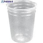 AS ディスポカップ100mL目盛付き  ▼108-3045 5-077-01  1個