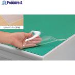 NAIKI デスクマット ダブルタイプ(下敷グリーン) 透明 1090×690  ■▼118-3831 CR117D-GR  1枚