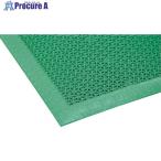 コンドル 風除室用マット ブイステップマット7 #6 600×900 グリーン  ■▼121-6272 F-207-6-G  1枚