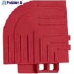 コンドル 風除室用マット ブイステップマット13 コーナー 赤  ■▼122-2547 F-126-FC-R  1枚