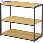 TRUSCO モニター台 804X400X700H 木天板＋黒脚  ▼123-1271 TVR8040NA-BK  1台