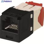 PANDUIT カテゴリ5E RJ45モジュラージャック UTP TGタイプ 黒 CJ5E88TGBL  ▼128-0443 CJ5E88TGBL  1個