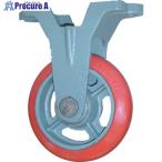 ヨドノ 鋳物中荷重用ジェンゴム車輪固定車付ベアリング入 300φ  ■▼131-7203 GSB-K300  1個