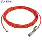 Asada 1/4PU洗管ホース コック付 20m SUS