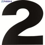 DAIDOHANT マグネット切り文字 ブラック 2  ▼144-2024 10177778  1枚