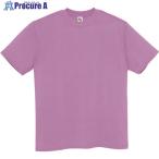 アイトス Tシャツ(男女兼用) ラベンダー S  ■▼145-0704 MT180-033-S  1着