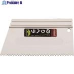 INOUE のりヘラ 180mm 溝3mm 滑り止め付  ▼166-6534 12353  1本