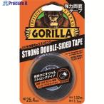 KURE 強力両面テープ ゴリラ両面テープ ストロング 25.4mm×1.52m×厚さ1.1mm  ▼198-8252 NO1779  1巻