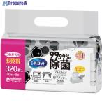 ショッピングシルコット ユニ・チャーム シルコット99.99除菌ウェットティッシュ 詰替40枚X8個入  ▼200-1458 40989  1パック