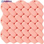 TRUSCO 抗菌・防炎ジョイントスノコ 素足用 ピンク  ▼207-2737 TJSS15-P  1枚