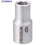 PROXXON ソケット1/4(6角タイプ) 6mm  ▼239-1604 83714  1個