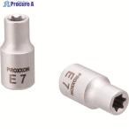 PROXXON E型トルクスビットソケット 1/4 E7  ▼239-4700 83793  1個