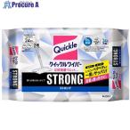 Kao クイックルワイパー 立体吸着ウエットシートストロング 24枚  ■▼257-8747 370549  10個