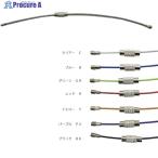 水本 キーワイヤーホルダー ワイヤー径1mm全長120mm クリアー  ▼317-7652 KW-10120-C  1個