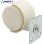 WAKI PCカラーキャスター PC-005 40MM プレ-ト シロ  ■▼334-4471 PC-005  1個