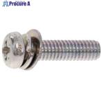SUNCO 組込みねじ ピタック(＋)ナベP＝4(黄銅・ニッケル) M4×10(30本入)  ■▼338-8601 10-01-P004-0040-0100-05-30P  1パック