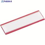 TRUSCO マグネット式見出しプレート 25X80 赤 10枚入  ▼344-5194 MGP-25X80-R  1パック