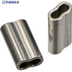TRUSCO ワイヤロープ用ステンレススリーブ(2個入)0.8〜1.0パイ用  ▼364-6428 SRB10S  1袋