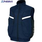 ショッピング空調服 ベスト アイトス 物流作業対応型空調服ベスト(空調服TM) ネイビー 4L  ■▼368-8803 AZ50195-008-4L  1着