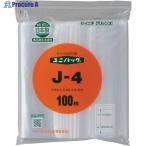 セイニチ 「ユニパック」 J-4 340×240×0.04 100枚入  ▼368-8982 J-4-100  1袋